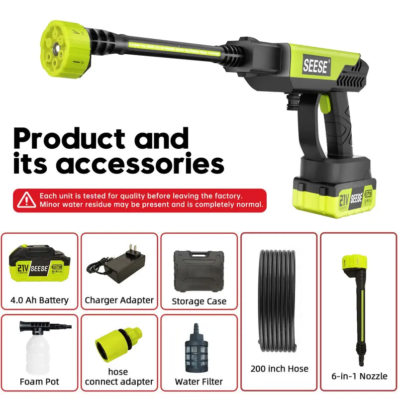 Cordless Pressure Washer Gun - Image 2