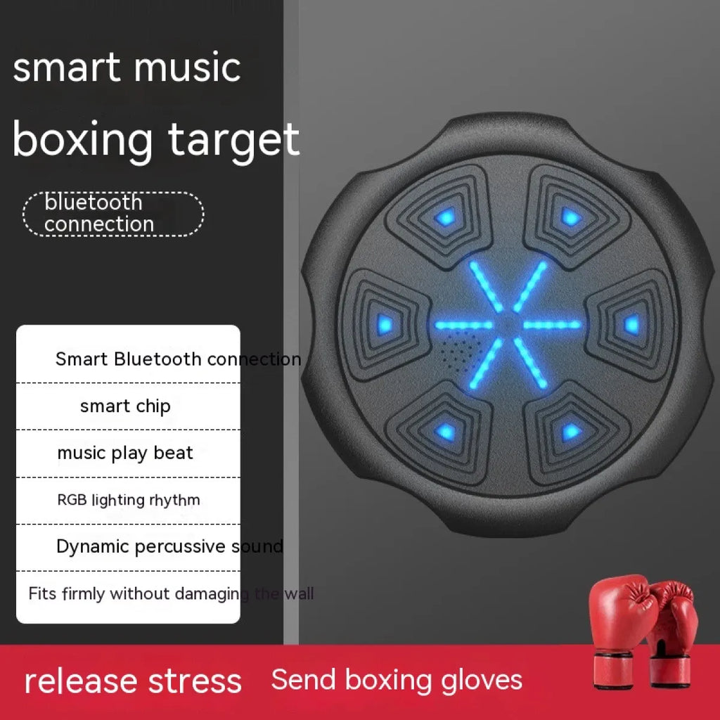 Musical Boxing Target for Kids & Adults | Punch Pad with Light & Sound