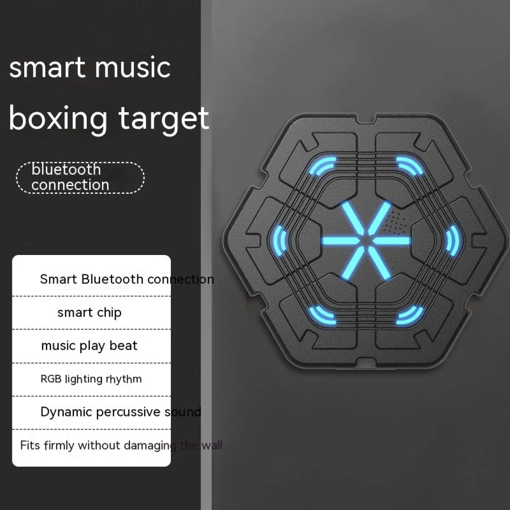 Musical Boxing Target for Kids & Adults | Punch Pad with Light & Sound