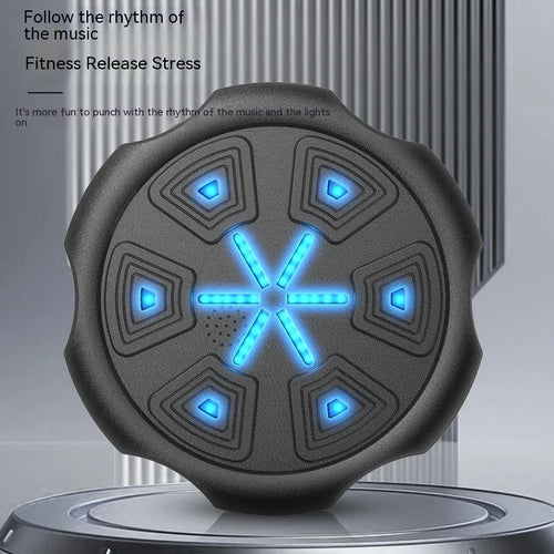 Musical Boxing Target for Kids & Adults | Punch Pad with Light & Sound